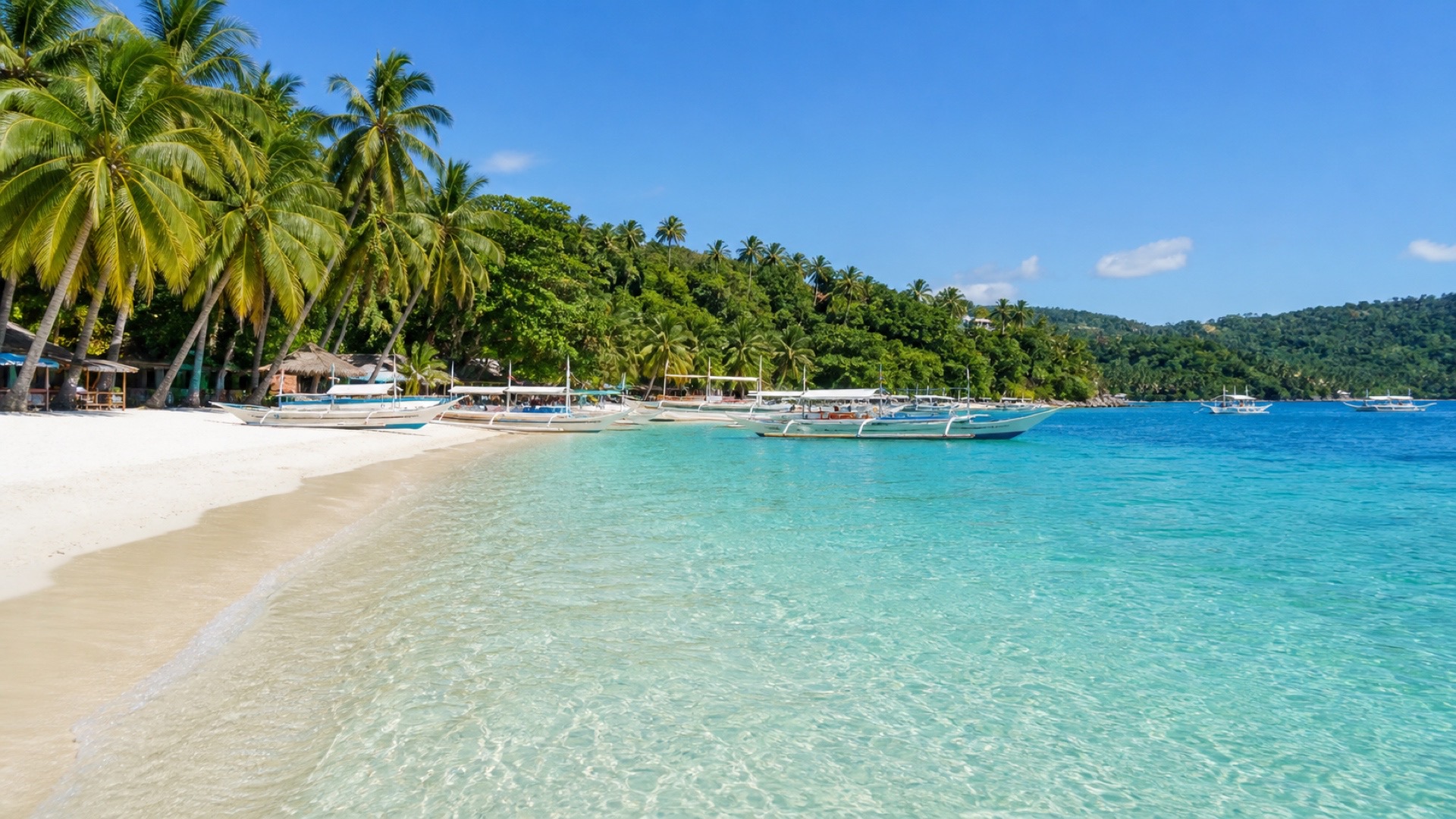 海豚湾白沙滩 Puerto Galera